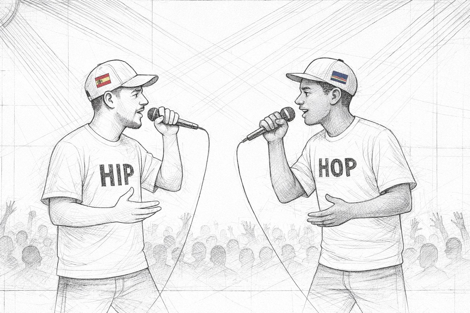 Freestyle Rap Battle sketch